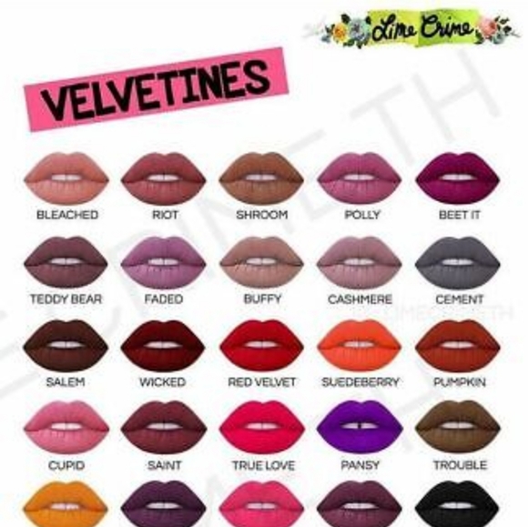 Mercury | Velvetine Liquid Lip | Lime Crime | Brand New in Box | Authentic - Picture 9 of 14